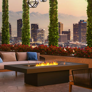 EcoSmart Fire Bioethanol Fires EcoSmart Fire Gin 90 Chat Bioethanol Fire Pit Table