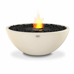 EcoSmart Fire Bioethanol Fires Bone / Black Burner EcoSmart Fire Mix 850 Bioethanol Fire Pit Bowl