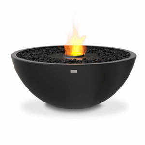 EcoSmart Fire Bioethanol Fires Graphite / Black Burner EcoSmart Fire Mix 850 Bioethanol Fire Pit Bowl