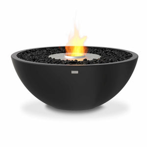 EcoSmart Fire Bioethanol Fires Graphite / Stainless Steel Burner EcoSmart Fire Mix 850 Bioethanol Fire Pit Bowl