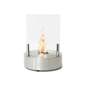 Ecosmart T-Lite 3 Bioethanol Indoor Fire Pit Stainless Steel and Stainless Steel Burner